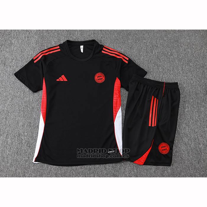 Chandal del Bayern Munich Manga Corta 2025-2026 Negro - Pantalon Corto